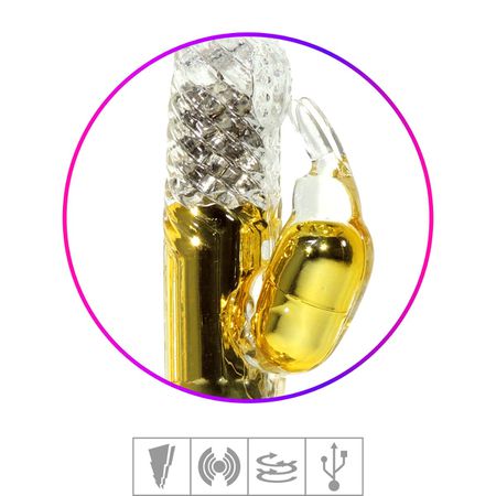 Vibrador Rotativo Recarregável Jack Rabbit VP (RT002R-ST348) - Dourado