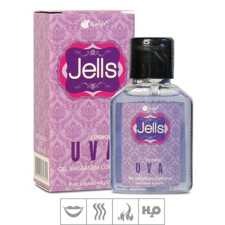 *Gel Comestível Jells Hot 30ml (ST106) - Uva