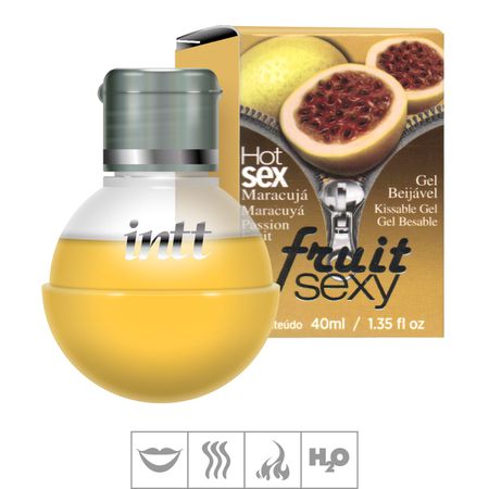 *PROMO - Gel Comestível Hot Fruit Sexy 40ml Validade 07/25 (ST138) - Maracujá