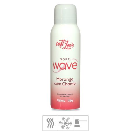 **Desodorante Íntimo Soft Wave 100ml (00431-ST558) - Morango c/ Champagne