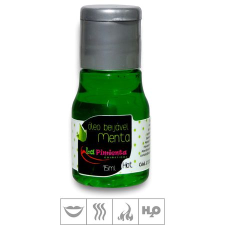 Óleo Beijável Hot La Pimienta 15ml (ST664) - Menta