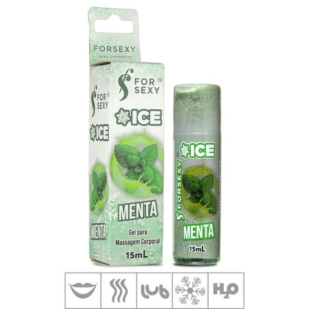 Gel Comestível For Sexy Ice 15ml (ST731) - Menta