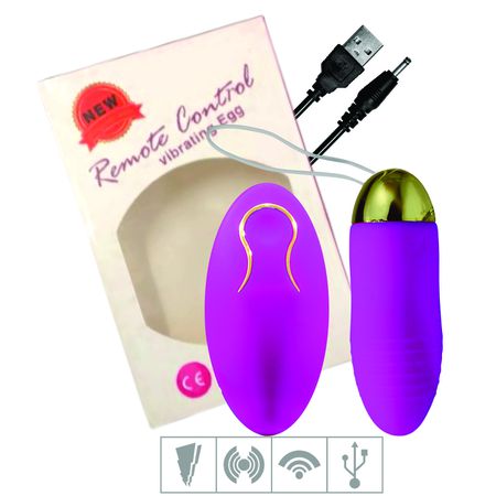 Bullet 10 vibrações Controle Wireless (SX215) - Roxo
