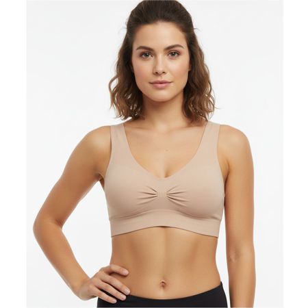 Top Sem Costura Slin Up (TP5501) - Bege