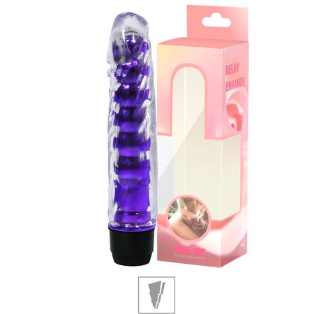 *Vibrador Com Capa Lisa 15x10 VP (PE011B-ST337) - Roxo