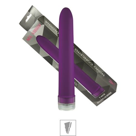 *Vibrador Personal Toque Aveludado 15x9cm VP (PS007-ST223) - Roxo