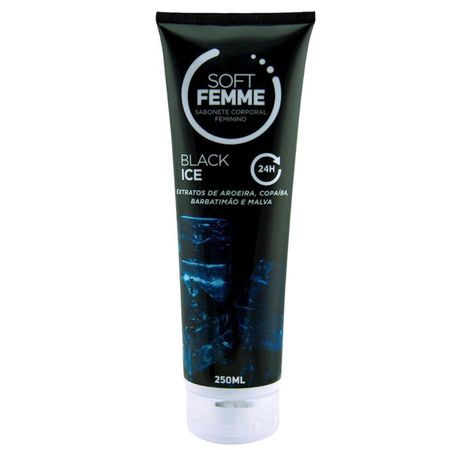 **Sabonete Íntimo Soft Femme 250ml (ST560) - Black Ice