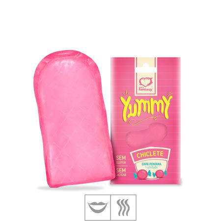 *Capa Peniana Comestível Yummy 1un (ST591) - Chiclete