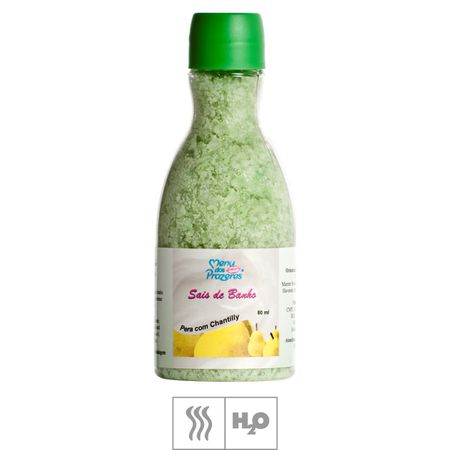 *Sais De Banho Menu Dos Prazeres 80ml (ST640) - Pêra c/ Chantilly