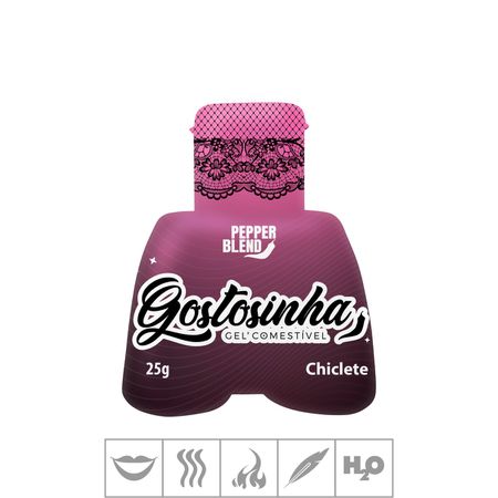 Gel Comestível Gostosinha Hot 25g (ST748) - Chiclete