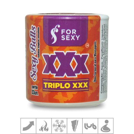 Bolinha Funcional Sexy Balls 3un (ST733) - Triplo XXX