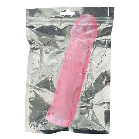 Capa Peniana de 14cm Para 15cm Com Glande Avantajada SI (1067-ST305) - Rosa