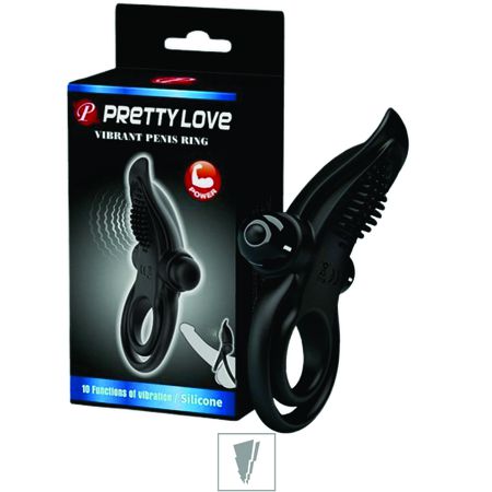 Anel Peniano Com Vibro Vibrant Penis Ring SI (1470) - Preto