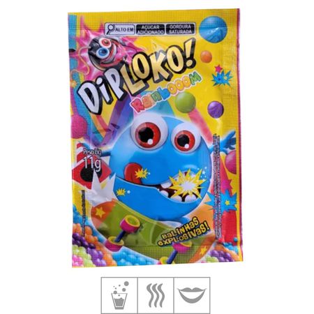 Balas Explosivas p/ oral Dip Loko! Rainbooom 11g (17856) - Variados