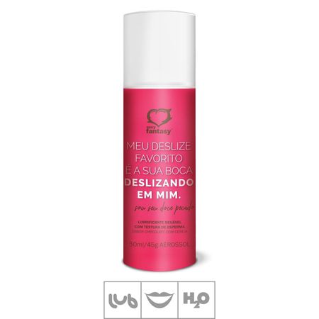 *Lubrificante Beijável Sexy Fantasy 50m (34201) - Chocolate c/ Cereja 