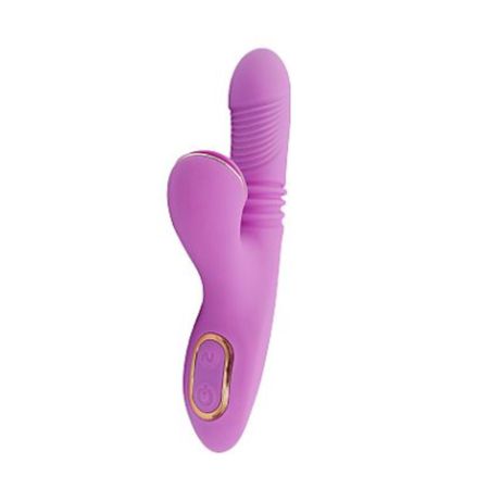 Vibrador Vai e Vem Sex Massager SI (5834) - Lilás