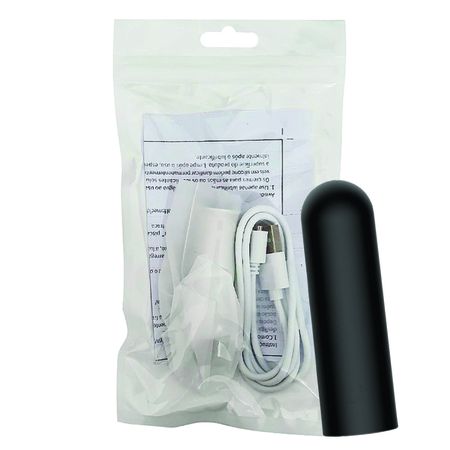 Cápsula Vibratória Recarregável SI (7899) - Preto