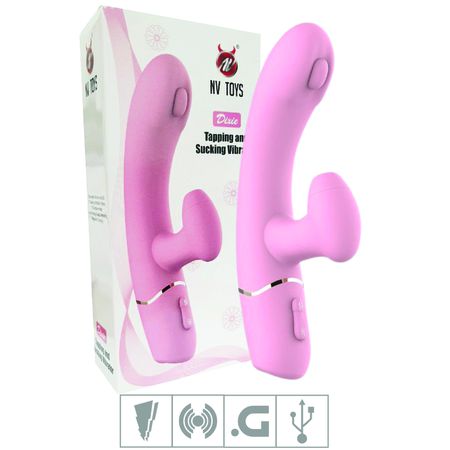 Vibradot Ponto G Com Pulsação Dixie SI (7966) - Rosa