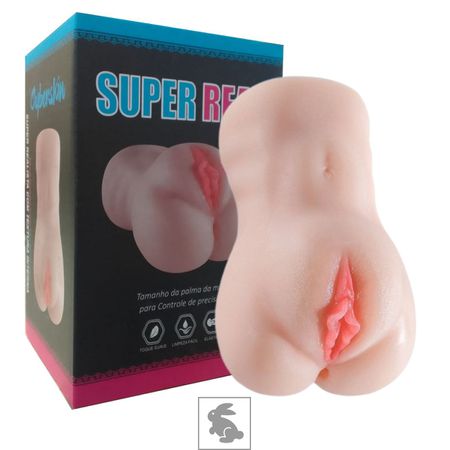 Masturbador Vagina e Ânus SI (8872) - Bege