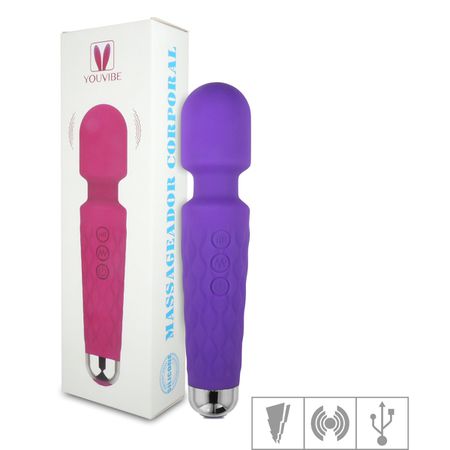 Massageador Recarregável VP (AV000S) - Roxo