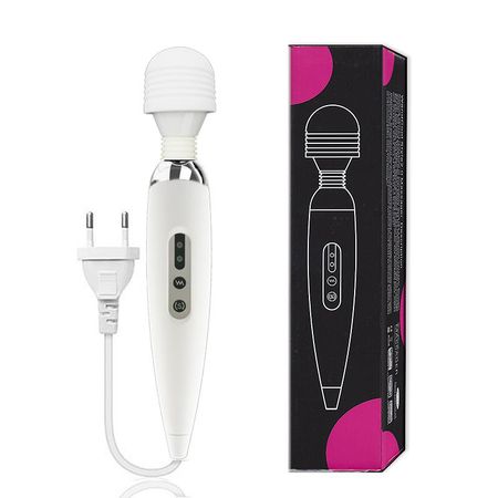 *Massageador Elétrico Wand Cool Style 2.0VP (AV002S-ST301) - Branco