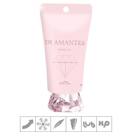 Excitante Feminino Di Amantes Rosa 25g (HC730) - Padrão