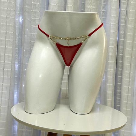 Calcinha Ostentação Íntima Delas (ID1057) - Vermelho