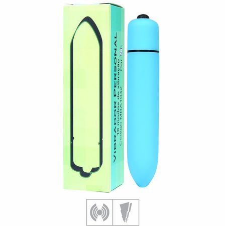 **Cápsula Vibratória Bullet 10 Vibrações (MBA1042) - Azul