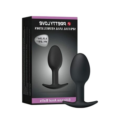 Plug Silicone Special Anal Stimulation (PL043) - Preto