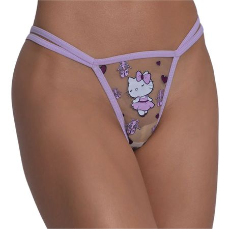 Calcinha Hello Kitty Bailarina (PS6270) - Lilás