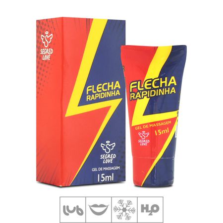 Lubrificante Beijável Flecha Rapidinha 15ml (SL1563) - Melancia