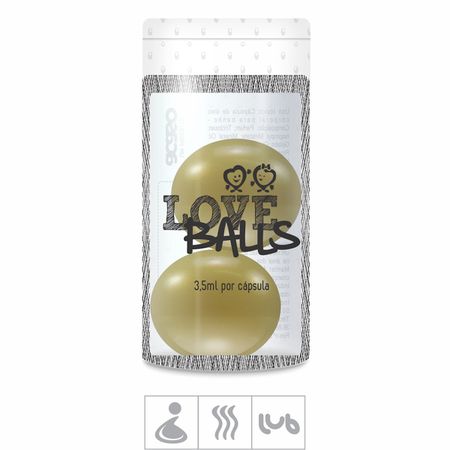 *Bolinha Aromatizada Love Balls 2un (ST103) - Happy