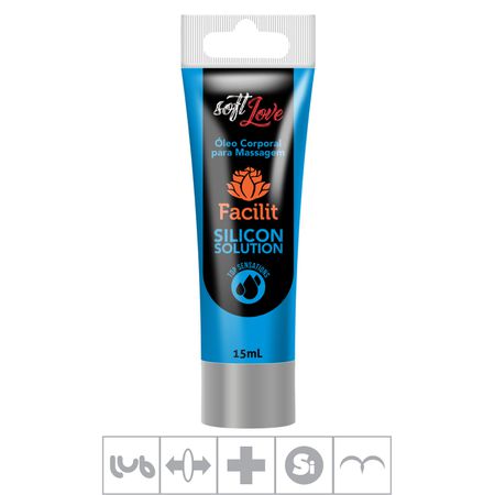 **Gel Para Sexo Anal Facilit Bisnaga 15ml (ST408) - Silicon Solution