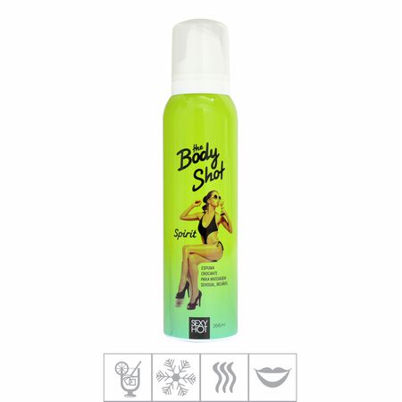*Mousse Efervescente Crocante Body Shot 166ml - (ST449) - Spirit