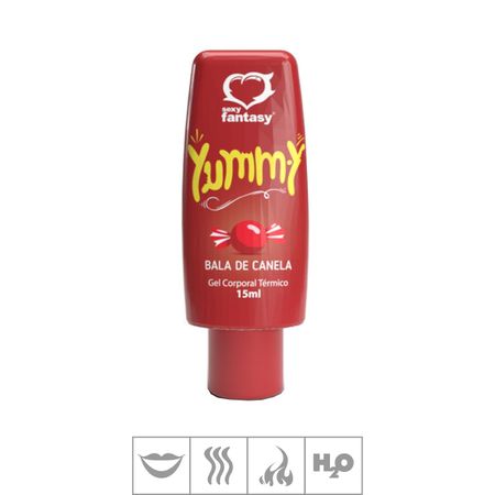 Gel Comestível Yummy Hot 15ml - (ST592) - Bala de Canela