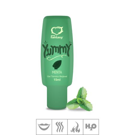 Gel Comestível Yummy Hot 15ml (ST592) - Menta