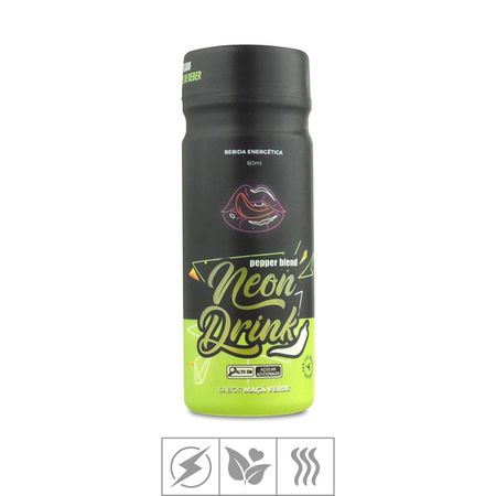 *PROMO - Energético Neon Drink 60ml Validade 10/24 (ST832) - Maçã Verde
