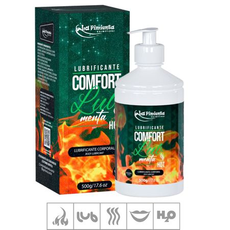 Lubrificante Beijável Comfort Lub Hot 500g - (ST937) - Menta