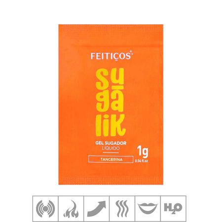 Sugalik Sugador Líquido Sachê 1g (ST963) - Tangerina
