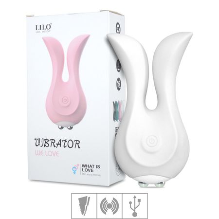 Vibrador Recarregável We Love VP (VB091A) . - Branco