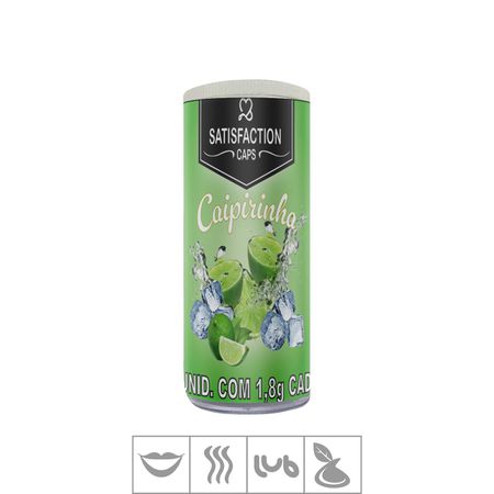 *PROMO - Bolinha Funcional Beijável Satisfaction 3un Validade 08/25 (ST878) - Caipirinha