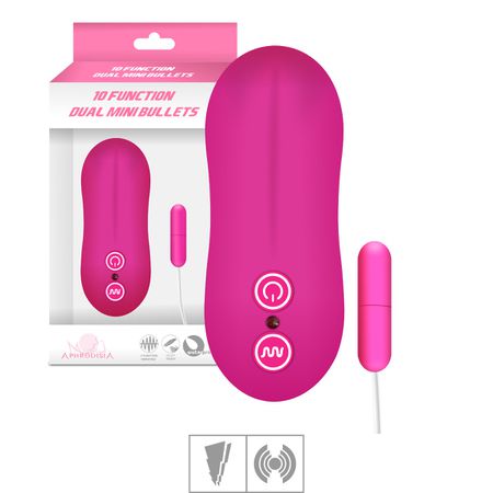 Mini Bullet Com Fio 10 Vibrações VP (CB026-ST289) - Magenta