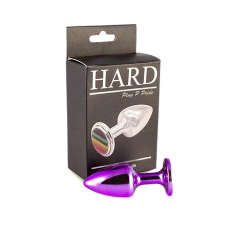 Plug Metálico P Pride Hard (HA174) - Lilás
