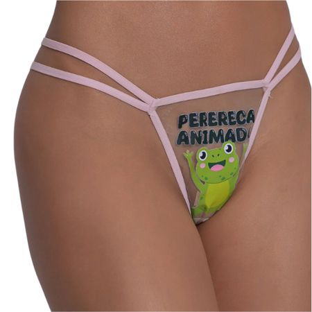 Calcinha Perereca Animada (PS6974) - Rosa Bebê