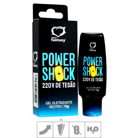 Excitante Unissex Power Shock 220V 15g (SF4419) - Neutro