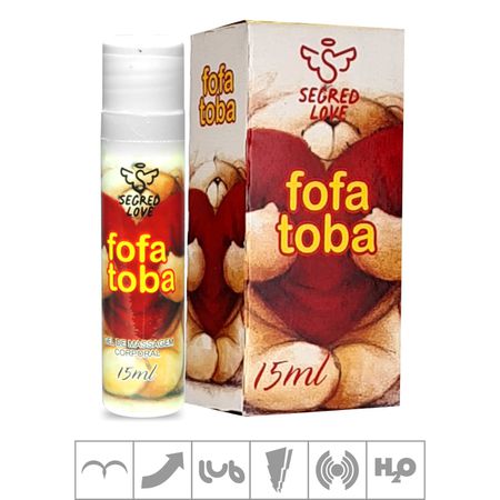 Gel Para Sexo Anal Fofa Toba 15ml (SL1431) - Padrão