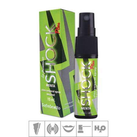 Excitante Unissex la Passion Shock Plus Spray 15ml (ST507) - Menta