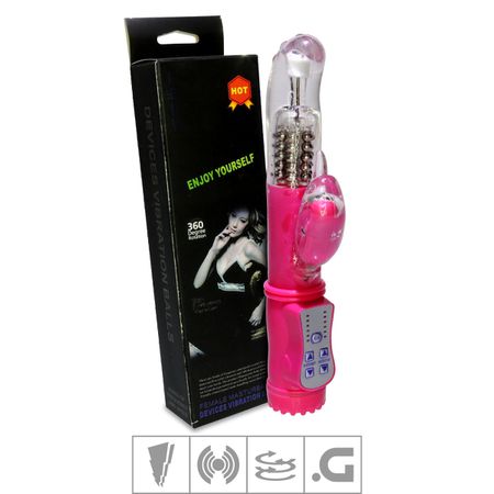 Estimulador Rotativo Enjoy Yourself (ST712) - Rosa