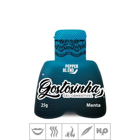 Gel Comestível Gostosinha Hot 25g (ST748) - Menta