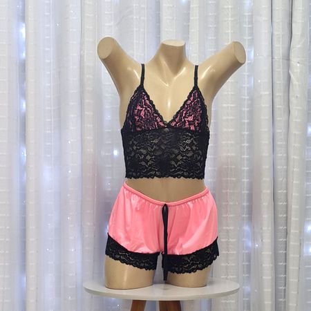 Baby Doll Ivete Íntima Delas (ID897-ST861) - Rosa